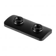 Brigand Arms M-LOK Backing Plate Aluminum Black - ML-1 Brigand Arms M-LOK Backing Plate Aluminum Black - ML-1