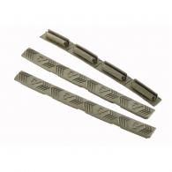 Wilson Combat M-LOK Rail Cover 4-Slot 3-Pack OD Green - TR-MRC-GN
