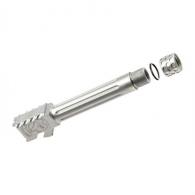 Battle Arms One:1 Fluted Barrel for Glock 19Gen 2-4 Threaded Stainless - BAD-BBLG19SSFT