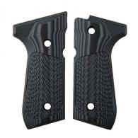 VZ Grips Beretta 92 Tactical Slants Grips - 92-TS-BG