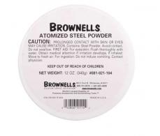Brownells Atomized Steel Powder 12oz - FGA01104