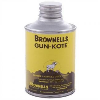 Brownells Gun-Kote Oven Cure Gun Finish Gloss Black 8oz - M2400-8