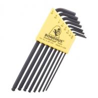 Bondhus Standard 8-Piece Hex Wrench Set - .050-5/32 - 10932