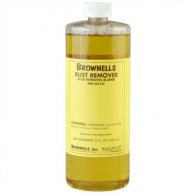 Brownells Rust & Blue Remover 1 Quart - NONE