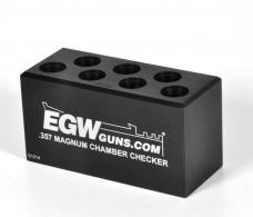 EGW Case Gauge Ammo Checker 357 Magnum 7-hole - 70122