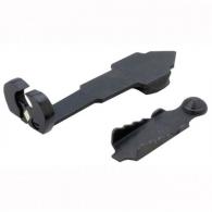 Marble Arms Rifle Dovetail #65 Full Buckhorn Shortshank Rear Sight Black - 006500