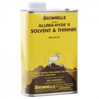 Brownells Liquid Aluma-Hyde II Solvent & Thinner 1 Quart