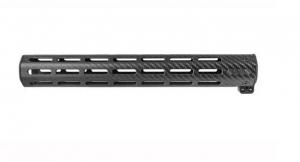 Faxon Streamline Handguard Free Float Carbon Fiber 13 Black - FFHGMLOK13C1