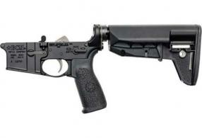 BCM AR-15 Lower Receiver, Complete Widebody With MOD-2-SOPMOD Stock - LRGSTKMOD2SPMDBLK