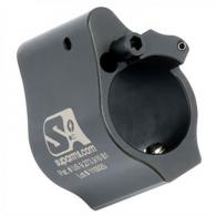 Superlative Arms AR-15 Solid Adjustable Gas Block .625" Black - SABO-DI-625SM