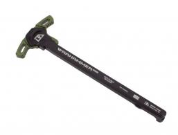 AR-15 WARHAMMER MOD2 AMBIDEXTROUS CHARGING HANDLE - BRK522-RGREEN AR-15 WARHAMMER MOD2 AMBIDEXTROUS CHARGING HANDLE - BRK522-RGREEN