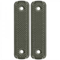 Midwest Industries Lever Stock G10 Straight Grip - Gray Black - MI-G10SG-GB