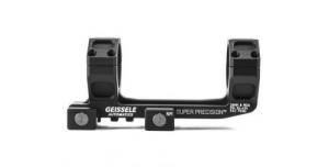 Geissele Automatics Super Precision Scope Mount, 30mm High Power Mount (Short) - Black - 05-494B