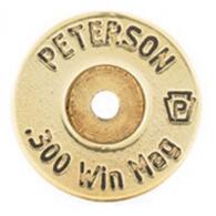 Peterson Unprimed Cases, 300 Winchester Magnum, 10 Count, 50 Pack - PCC300WM