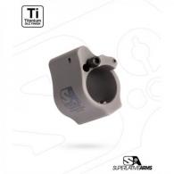 Superlative Arms AR-15 Clamp On Titanium Adjustable Gas Block .750" Gray - SABO-DI-750CGT