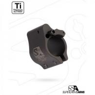 Superlative Arms AR-15 Clamp On Titanium Adjustable Gas Block .936" Black - SABO-DI-936CDT