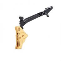 Tyrant Designs ITTS Trigger w/Trigger Bar for Glock G3/G4 Gold/Gold Screw - TD-GTRIG-3-4-GO