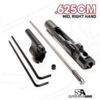 Superlative Arms AR-15 Adj Piston System w/ ClampOn .625" Gas Block Mid RH - SABO-PS-RFD-M625CM