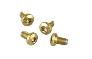 Brownells 1911 TiN Coated TORX Grip Screws 4 Pack - 833004