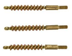 Brownells 17 Caliber Pistol Bore Brush 3/Pack - BRONZE BORE BRUSH .17 CAL. PIS