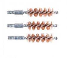 Brownells 9mm-38/357 Caliber Pistol Bore Brush 3/Pack - 38/357/9MM PISTOL BRONZE BORE