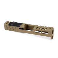 Zaffiri ZPS.2 Slide For Glock 43/43X 9mm Luger Optic Ready FDE - ZPS.2.43.FDE