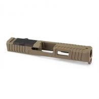 Zaffiri ZPS.1 Slide For Glock 19 Gen 3 9mm Luger Optic Ready FDE - ZPS.1.19.FDE
