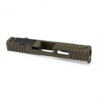 Zaffiri Precision ZPS.1 Slide For Glock 19 Gen 3 9mm Luger Optic Ready OD Green - ZPS.1.19.OD