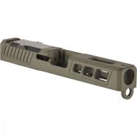 Zaffiri Precision ZPS.5 Slide For Glock 19 Gen 3 9mm Luger Optic Ready OD Green - ZPS.6.19.OD