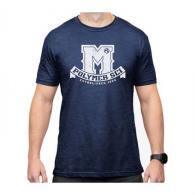 Magpul University Blend T-Shirt Navy Blue and White 3X-Large - MAG1232-411-3XL