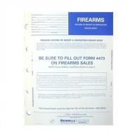 Firearms Record Book - NONE