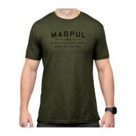 Magpul Go Bang Parts CVC T-Shirt - Olive Drab Heather - Small - MAG1112-317-S