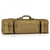 Savior Equipment Urban Warfare Double Rifle Case 51" Tan - RB-5112DG-VER2-TN