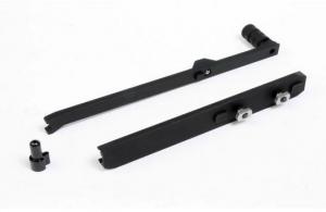 A3 Tactical Non-Reciprocating BRN-180 Charging Handle w/ Round Grooved Knob - CH-003 A3 Tactical Non-Reciprocating BRN-180 Charging Handle w/ Round Grooved Knob - CH-003