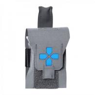 Blue Force Gear Micro Trauma Kit NOW! Nano Advanced Supplies - Wolf Gray - TKN-NANO-ADV-WF