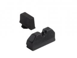 Brownells XL-Tall Black Sight Set Serrated .315"F/.394"R for Glock - GL-855