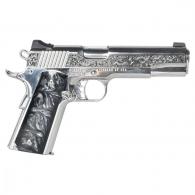 Kimber "German Scroll" K1911 Stainless II .38 Super Semi Auto Pistol - SECKIMBER19112 Kimber "German Scroll" K1911 Stainless II .38 Super Semi Auto Pistol - SECKIMBER19112