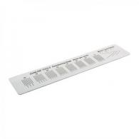 CHECKERING GAUGE AND RULER - RG