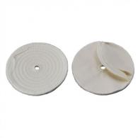 Brownells 6" Stitched Muslin Wheel 1/2" Arbor