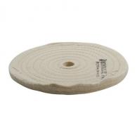 Brownells 6" Stitched Muslin Wheel 5/8" Arbor