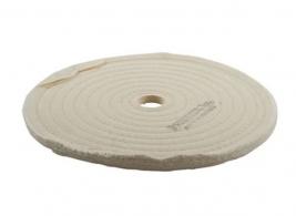 Brownells 8" Stitched Muslin Wheel 7/8" Arbor