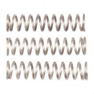 Brownells AR-15 Rear Sight Elevation Knob Spring Silver 3 Pack - NONE