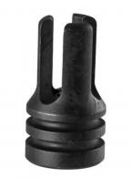 BROWNELLS Early 3 Prong Flash Hider 22 Cal 1/2-28 Steel Black - 078000391