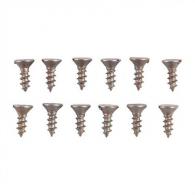 Brownells 2x1/4" Steel Flat Head Wood Screws Blued 12 Pack - FWS2-14BZ Brownells 2x1/4" Steel Flat Head Wood Screws Blued 12 Pack - FWS2-14BZ