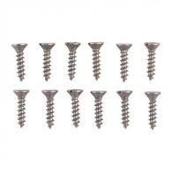Brownells 2x3/8" Steel Flat Head Wood Screws Blued 12 Pack - W05-924-364 Brownells 2x3/8" Steel Flat Head Wood Screws Blued 12 Pack - W05-924-364