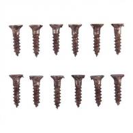 Brownells 4x1/2" Steel Flat Head Wood Screws Blued 12 Pack - W05-924-484 Brownells 4x1/2" Steel Flat Head Wood Screws Blued 12 Pack - W05-924-484
