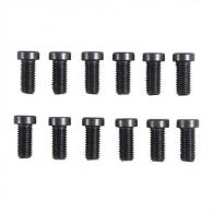 Brownells 8-40x3/8" Socket Head Cap Screws Redf Ring&Leupd Ring 12PK - W05-574-843