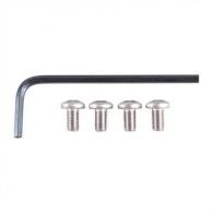 Brownells 1911 Allen Head Grip Screws Stainless Steel 24 Pack - NONE