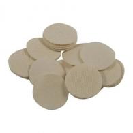 Brownells 25-284 Cal Really Heavy Duty 1.125" Round Cotton Patch 1000/Pk - NONE