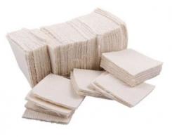Brownells 35-40 Cal Really Heavy Duty 1.5" Square Cotton Patch 1000/Pk - NONE